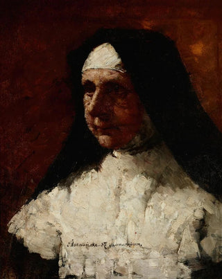 Olga Boznanska - Study of a Nun.webp