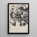 Illustration d'Explodity - Olga Vladimirovna Rozanova — framed artwork on a wall