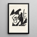 Tête sans titre - Olga Vladimirovna Rozanova — framed artwork on a wall