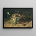 a spring flower bouquet with snowdrops - Olga Wisinger-Florian — framed artwork on a wall