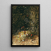 A bouquet of wildflowers - Olga Wisinger-Florian — framed artwork on a wall