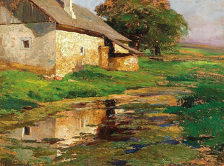 the temple behind the house - Olga Wisinger-Florian — artwork view