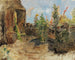 Farm Garden Painting - Olga Wisinger-Florian — artwork view
