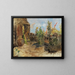 Farm Garden Painting - Olga Wisinger-Florian — framed artwork on a wall