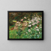 In the vegetable garden - Olga Wisinger-Florian — framed artwork on a wall