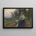 In Thought - Olga Wisinger-Florian — framed artwork on a wall