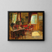 Interior Painting - Olga Wisinger-Florian — framed artwork on a wall