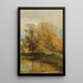 Landscape Study - Olga Wisinger-Florian — framed artwork on a wall