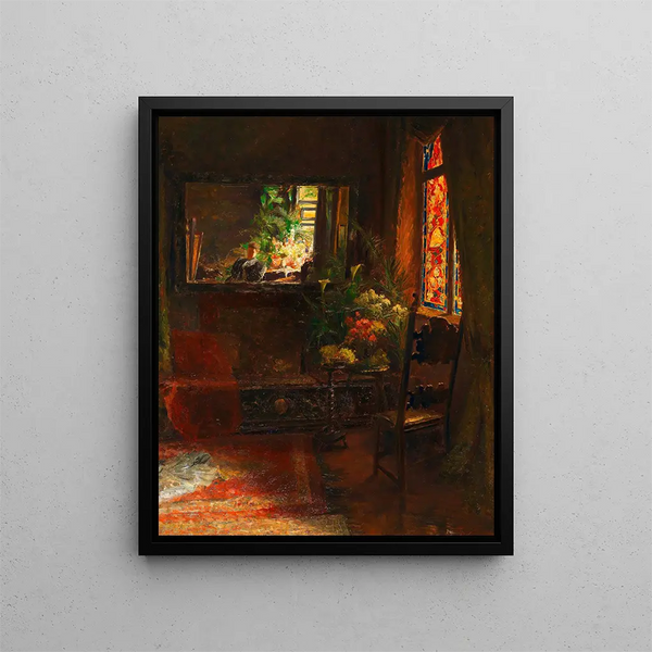 My studio - Olga Wisinger-Florian — framed artwork on a wall