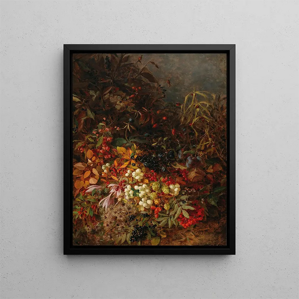October - Olga Wisinger-Florian — framed artwork on a wall