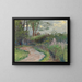 Path in the Park - Olga Wisinger-Florian — framed artwork on a wall