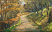 Sentier au début du printemps - Olga Wisinger-Florian — artwork view
