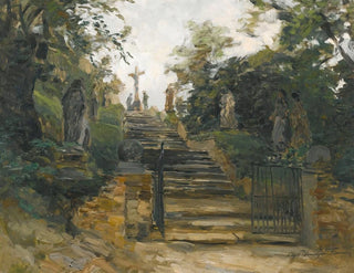 Le Bisamberg near Vienna - Olga Wisinger-Florian — artwork view