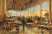 The Fish Market in Venice - Olga Wisinger-Florian — artwork view