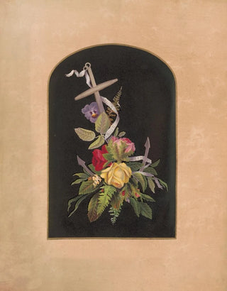 Olive E Whitney - Anchor and flowers no 1.webp