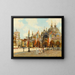 a view of Piazza San Marco in Venice - Oliver Dennett Grover — framed artwork on a wall