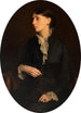 Portrait of Fidelia Bridges - Oliver Ingraham Lay — artwork view