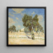 Olive Trees near Jerusalem - Abraham Neuman — framed artwork on a wall