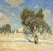 Olive Trees near Jerusalem - Abraham Neuman — artwork view