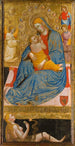 The Virgin of Humility with the Temptation of Eve - Olivuccio di Ciccarello — artwork view
