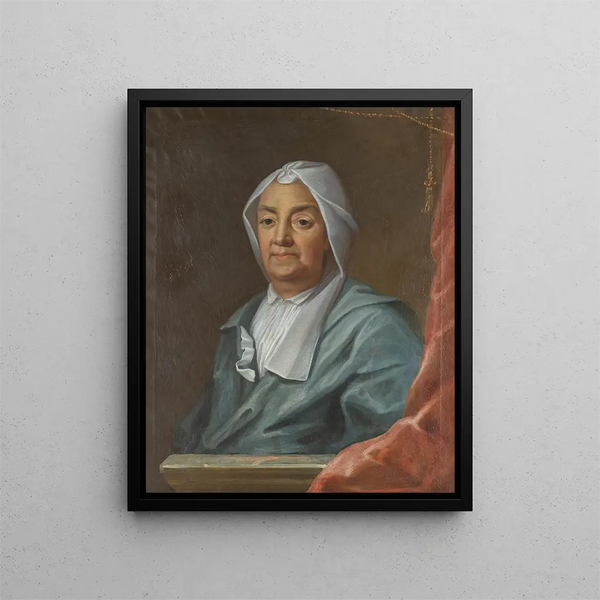 Brita Sneckenberg 1654-1737 - Olof Arenius — framed artwork on a wall