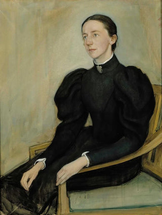 Olof Arenius - Portrait Of Mathilda Wrede.webp