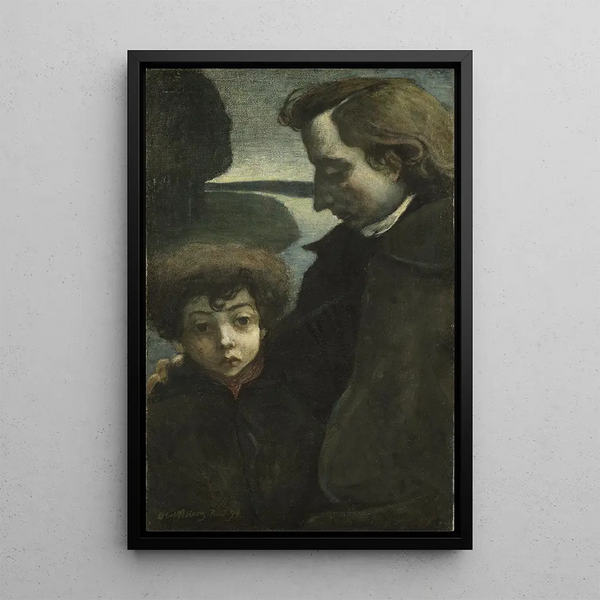 Frères Foster - Olof Sager-Nelson — framed artwork on a wall