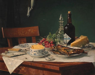 The Breakfast - Oluf August Hermansen — artwork view