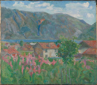 Salt Lake Painting - Oluf Wold-Torne — artwork view
