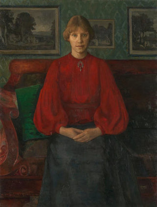 Oluf WoldTorne - Portrait of the Artist Kris Laache Torne.webp