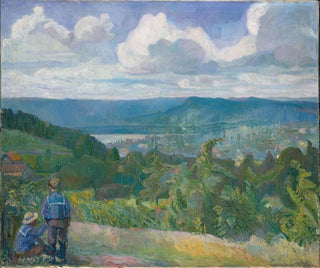 View of Kristianiadalen - Oluf Wold-Torne — artwork view