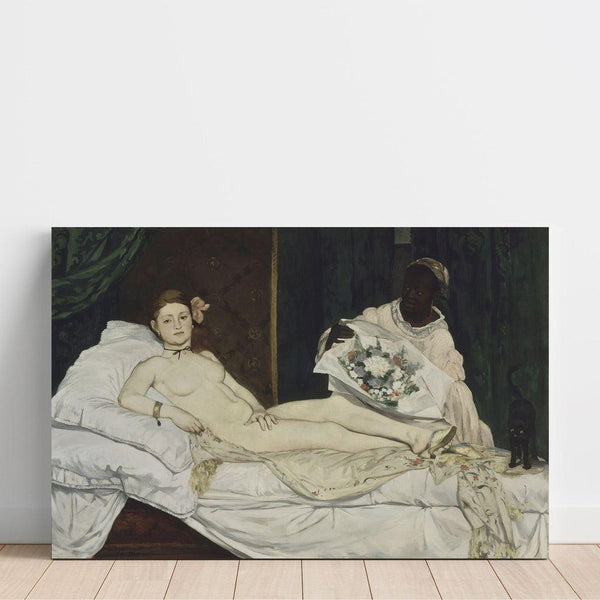 Reproduction of the painting Olympia - Édouard Manet