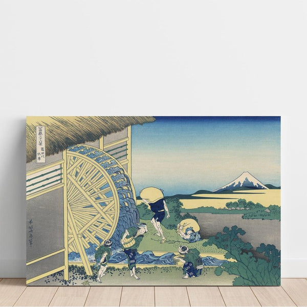 Reproduction of the painting Onden no Suisha - Katsushika Hokusai