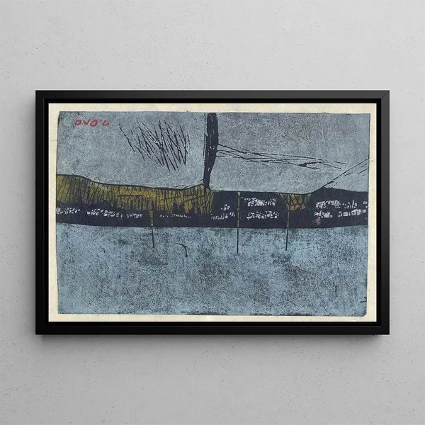 North Sea Painting - Ono Tadashige — framed artwork on a wall
