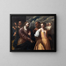 The Christ and the adulteress - Onofrio Palumbo — framed artwork on a wall