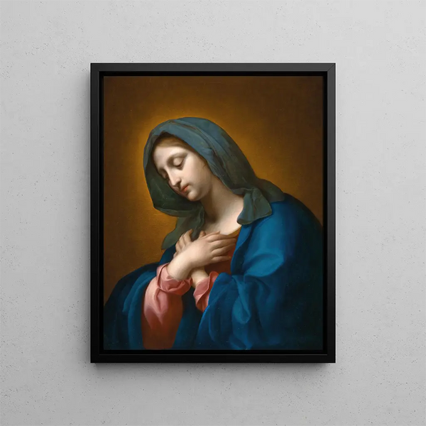 La Madone - Onorio Marinari — framed artwork on a wall