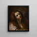 A Study of a Woman - Orazio Borgianni — framed artwork on a wall