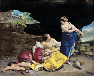Lot et ses filles - Orazio Gentileschi — artwork view