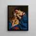 La Vierge à l'Enfant - Orazio Gentileschi — framed artwork on a wall