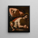 Voici l'homme - Orazio de Ferrari — framed artwork on a wall