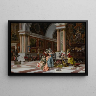 The Masterpiece Revealed - Oreste Cortazzo — framed artwork on a wall