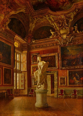 Oreste Costa - Interior of the Pitti Palace.webp