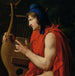 Orpheus at the Tomb of Eurydice - Johann Peter Krafft — artwork view