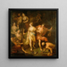 Orpheus and Eurydice - Jean Raoux — framed artwork on a wall
