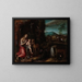 Marie Madeleine en pénitence - Orsola Maddalena Caccia — framed artwork on a wall