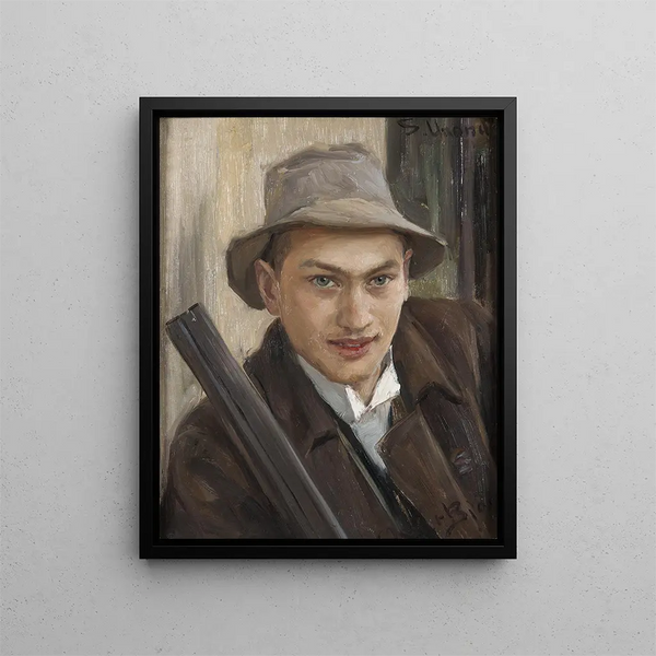 Sven Unander - Oscar Björck — framed artwork on a wall