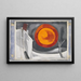 La Lampe du sommeil - Oscar Bluemner — framed artwork on a wall