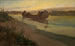 Marquette et Joliet sur le Mississippi - Oscar Edward Berninghaus — artwork view