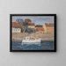 Night Christians Painting - Oscar Hullgren — framed artwork on a wall
