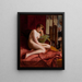 Pendant la pose - Oscar Pereira da Silva — framed artwork on a wall